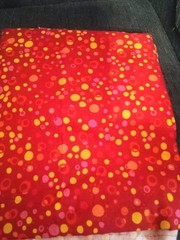 COTTON FABRIC BUNDLE #1 – FLORAL/ABSTRACT/DOTS IN WHITE/YELLOW/RED/PINK/BLUE +