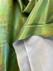 Green Spandex Iridescent stretch spandex Swimsuit clothing Fabric