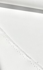 SUNBRELLA UPHOLSTERY CANVAS FABRIC WATER STAIN REPELLENT 55″ WHITE 57003 BY YD