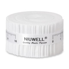 Fabric White 100% Cotton Quilting 40 Precut Strips 2.5″ x 44″