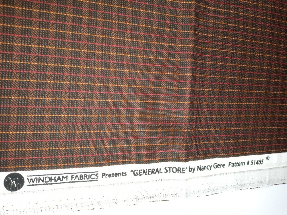 Windham Fabrics General Store #51455 by Nancy Gere 29″ x 45″ 100% Cotton