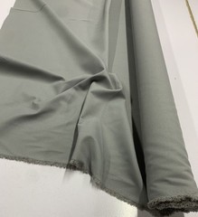MILITARY-GRADE POLY/VISCOSE SUITING FABRIC : PEWTER GREY : $ PER METRE – #ST-04
