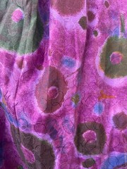 Multicolor of Purple Floral Print Fabric Sold by the Yard 44″ wide