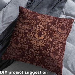Erosebridal Bohemian Decor Upholstery Fabric 1Yards Jacquard Damask Fabric By