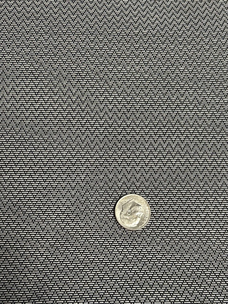 TEXTILENE Outdoor Fabric 54″ BTY chair sling GRAY pewter Chevron mesh Furniture