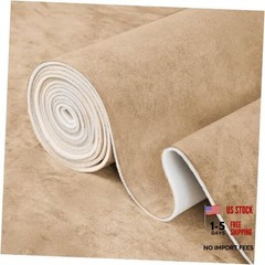 Suede Headliner Fabric, 120″ L×60″ W Car Headliner Material, 120″L×60″W Brown