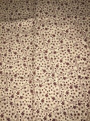 Brother Sister Design Studio 2007 Small Flower Print Cotton Fabric, 1yd x 44”