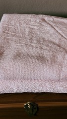 2 Pc Blush Pink Crinkle Natural Fiber Fabric 54” Wide 105” & 110”