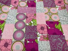 BROTHER SISTER DESIGN #B52-FLORA-P01-PATCHWORK (2012)- BY THE YARD