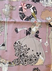 Alexander Henry A Ghastlie Holiday from Ghastlie Collection Fabric 1+ yards RARE