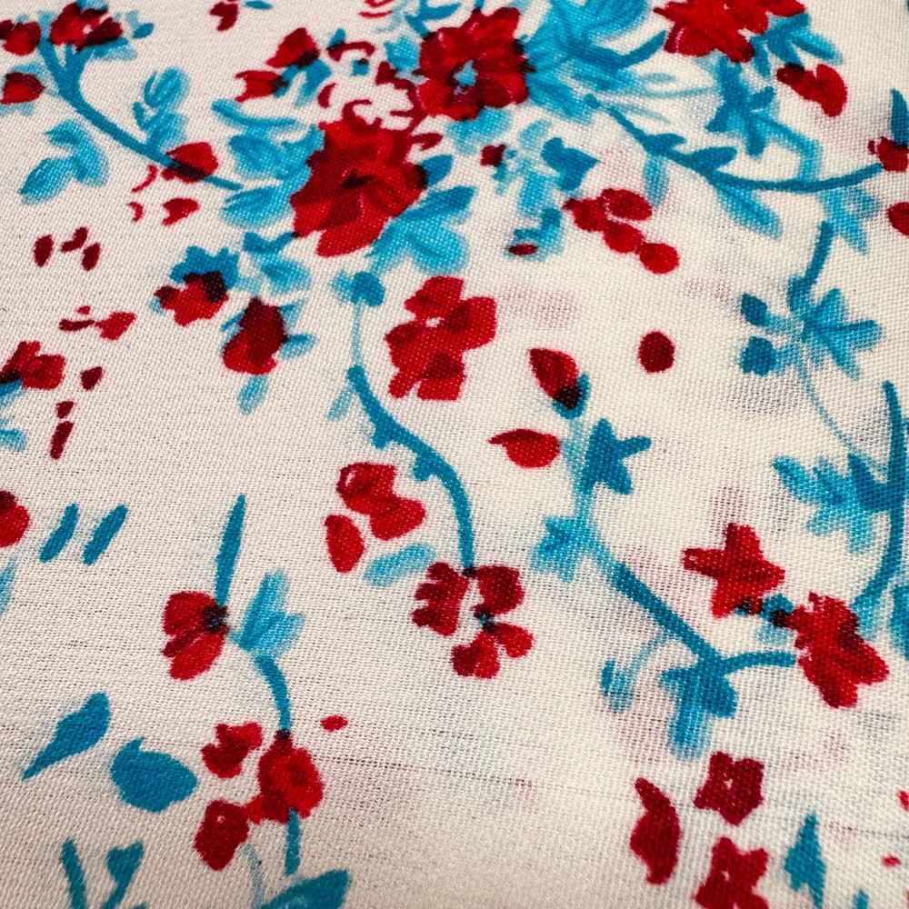 Chiffon Fabric, Scattered Blossom(5 Styles) – Lightweight & Flowing – By the Yar