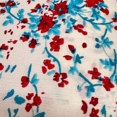 Chiffon Fabric, Scattered Blossom(5 Styles) – Lightweight & Flowing – By the Yar
