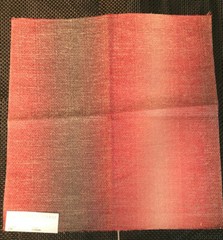 CLARKE & CLARKE Ornato Jewel + 1 Plain in Cardinal 17″ Damask Fabric Samples