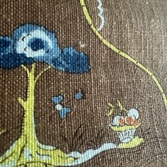 Brunschwig & Fils BURGER PARIS “ Myrtil “vintage trellis fabric 54×25 New