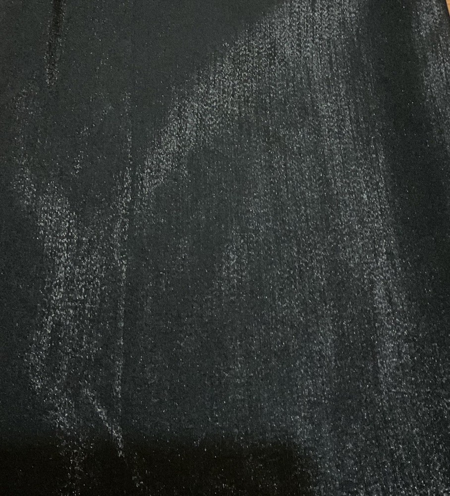 Three & 1/4 Yards Black Knit With Silver Shimmers 60” Wide