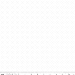 Swiss Dot Tone-on-Tone in White | Swiss Dot | Riley Blake