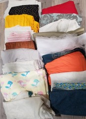 Lot Of Yards of Cotton / Blend Fabric for Hobby Craft DIY Sewing Projects 20