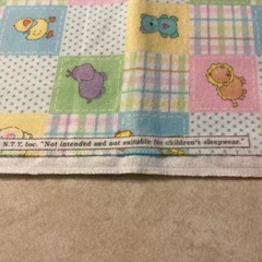 2005 Lil Ones By Dena Designs Fabric Tradition 42” x 68” baby cotton flannel new