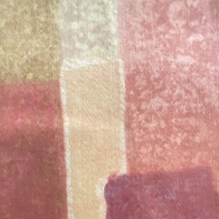 Vintage Pastel Abstract Interior Fabric Netherlands 97L x 42W