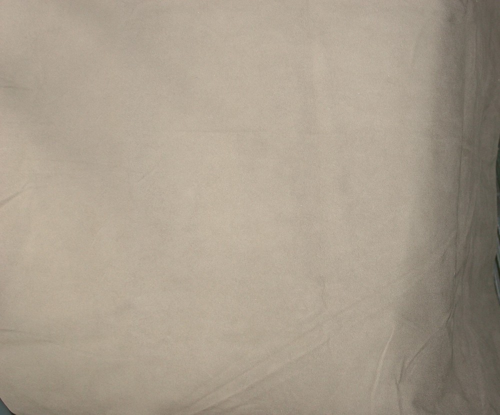 Ultrasuede 55″ x 41″ Piece Upholstery Fabric Remnant Taupe Gray Beige Elephant
