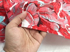 Multi Hand Printed 100% Cotton 10 Yard Fabric NO TARRIF CHARGES 100%✅ZK_346
