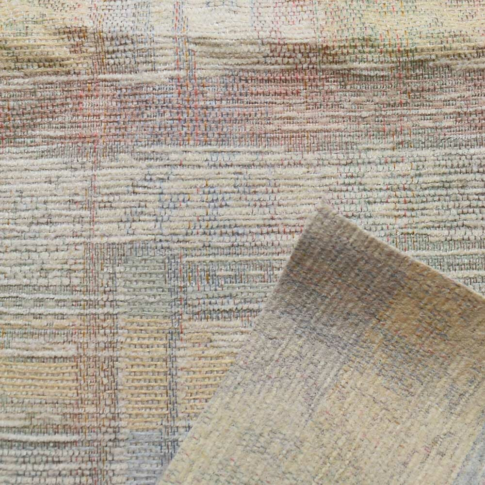 Boat Woven Pattern Fabric | Multicolored Cream 57 Inch (YD)