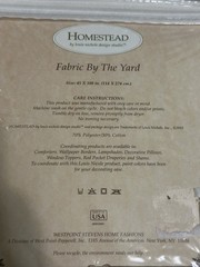 2 Louis Nichole Vintage Fabric By The Yard Paisley Pompadour 45 x 108 In each