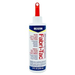 Fabri-Tac Fabric Glue – 8oz Permanent Adhesive