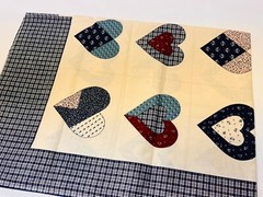 Large Fabric Lot Country Crafts DIY Decor BIN F