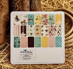 Riley Blake Cowgirl Charm Pack 5” Cut From Layer Cake At Quilt Shop