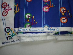 Hoffman International Fabrics – Colorful Bike And Bear Themed