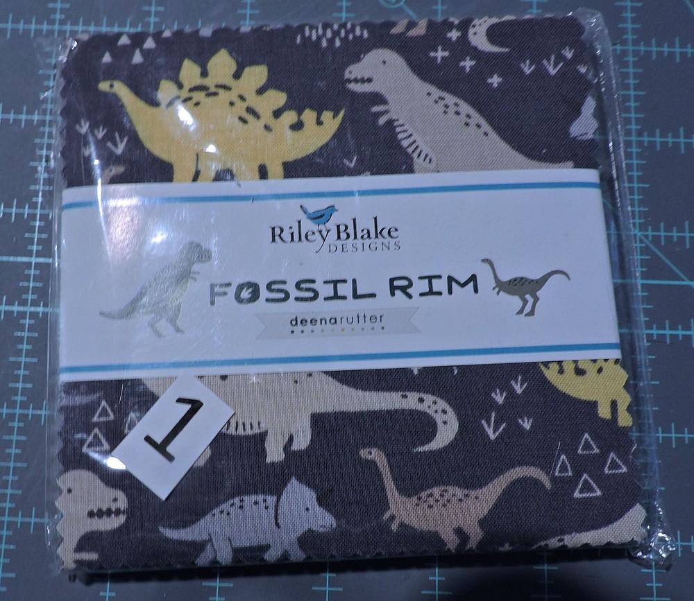 12 Different 100% Cotton Charm (5″) Packs Various Colors and Prints
