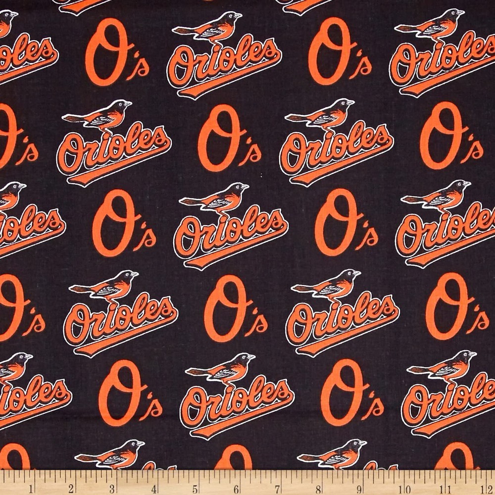 Orioles Cotton Fabric