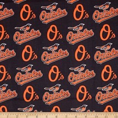 Orioles Cotton Fabric