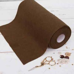Premium Felt Roll – 12″ x 10yd – Brown – Soft Wool-Like 1.2mm Thick