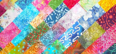 48 PCS BATIK ~ 5″X5″ PRE-CUT QUILT SQUARES CHARM PACK ~ FREE SHIPPING