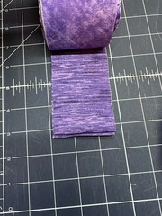 18 PC 2.5″ Jelly Roll Strips Die Cut Beautiful Mix, Purple bundle of joy