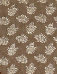 SOANE BRITAIN FABRIC ‘BURDUR LEAF – CHESTNUT’ 3 METRES (300cm) 100% LINEN