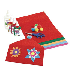 Felt Sheets, 10 Colors, Each 9″ X 12″, Assorted Color Felt Fabric Sheets, Patchw