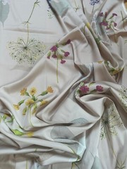 Authentic Top Italian designer luxury dress fabric. Made in Italy 100 x 141 cm