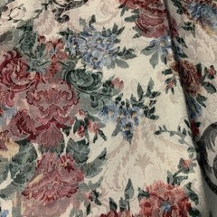 3.5 Lb Bag of Various Vintage Upholstery Chair Fabric Quilting Great Patterns