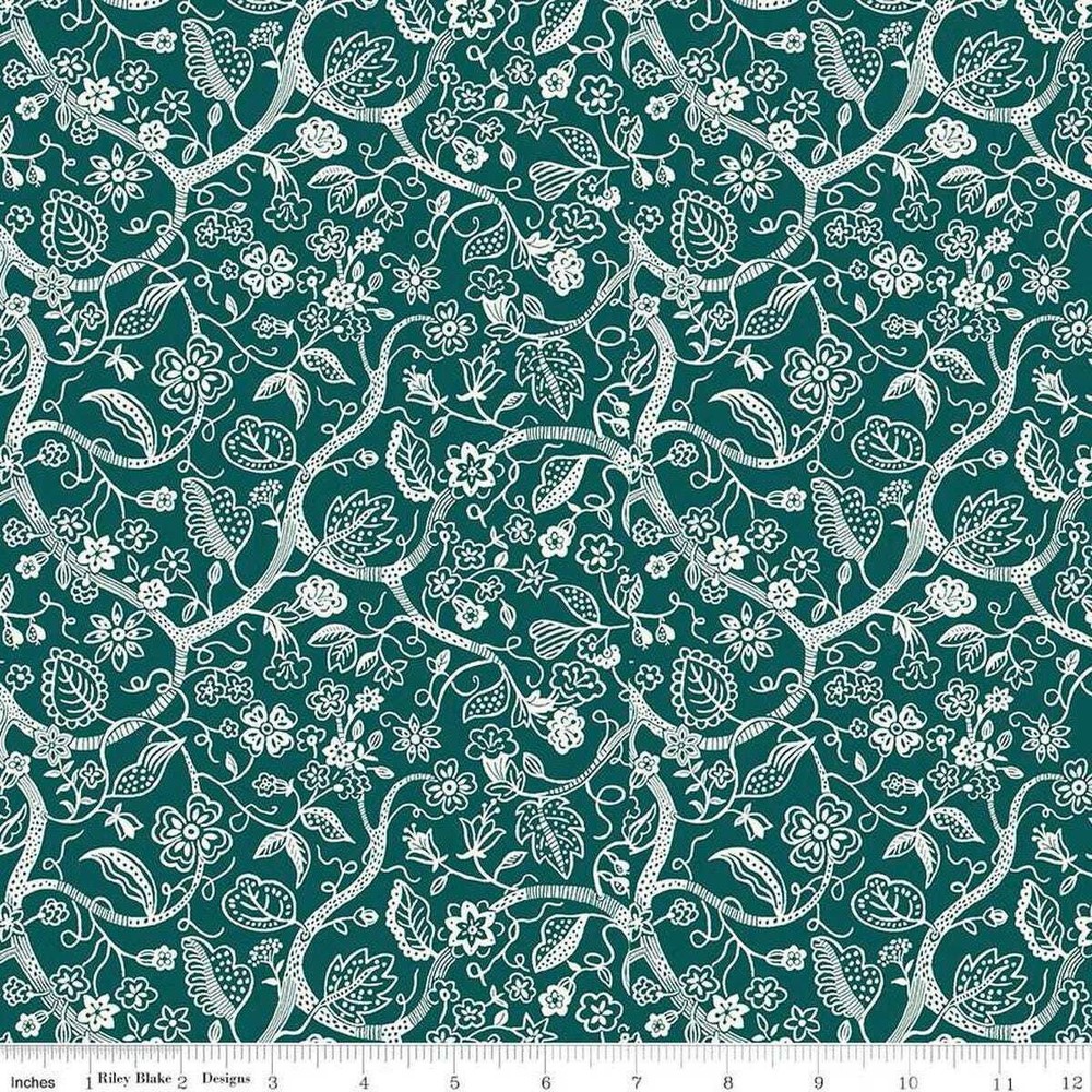 Liberty Tree of Life Canopy Greens Budding Branches – Liberty of London for Rile