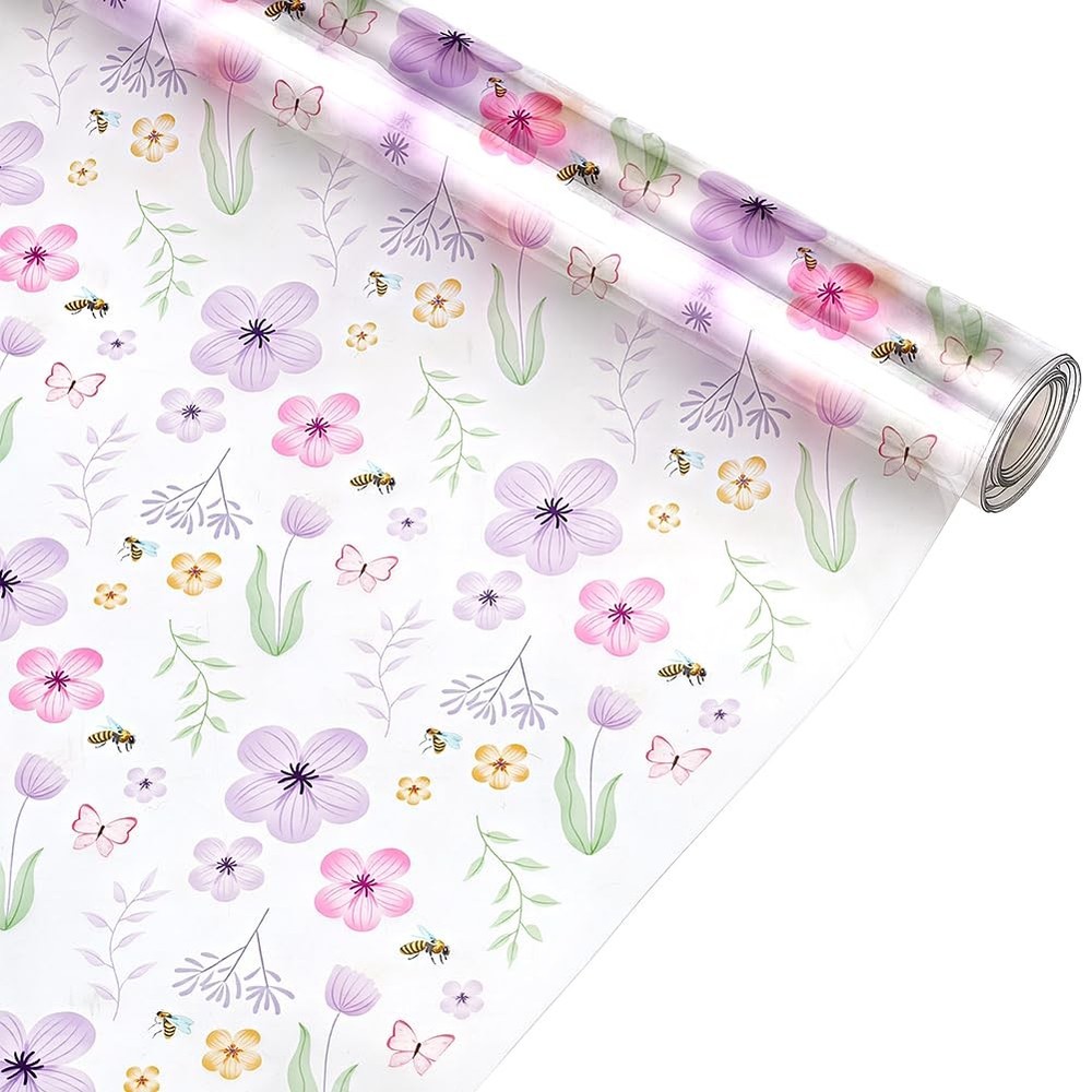 Printed TPU Jelly Faux Leather Fabric,79x13inch TPU Embroidery Material Color…
