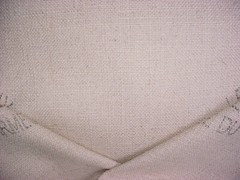 4-1/8Y Kravet Couture Du Puy Linen Beige Import Stamp Linen Upholstery Fabric