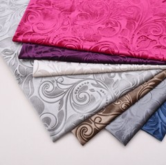 Embossed Velvet Cloth Upholstery Fabric Sofa Furniture Bedding Decor Soft Floral