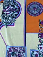 Stunning Material Colorful For Decor Or Clothing Polyester 46 X 36