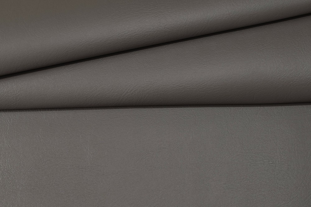 VINYL PLUS MED DARK PEWTER GRAY Faux Leather Pleather FABRIC BY YARD 54″W