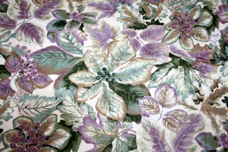 60 INCH WIDE WOODBRIDGE LEAF TAPESTRY – 100% COTTON FABRIC