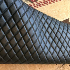 UK Faux Leather Fabric PVC Foam Backing Quilted Vinyl Car Upholstery Headliner