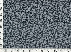 Gray & Black Flowers Quilting & Sewing Fabric by Yard #1057